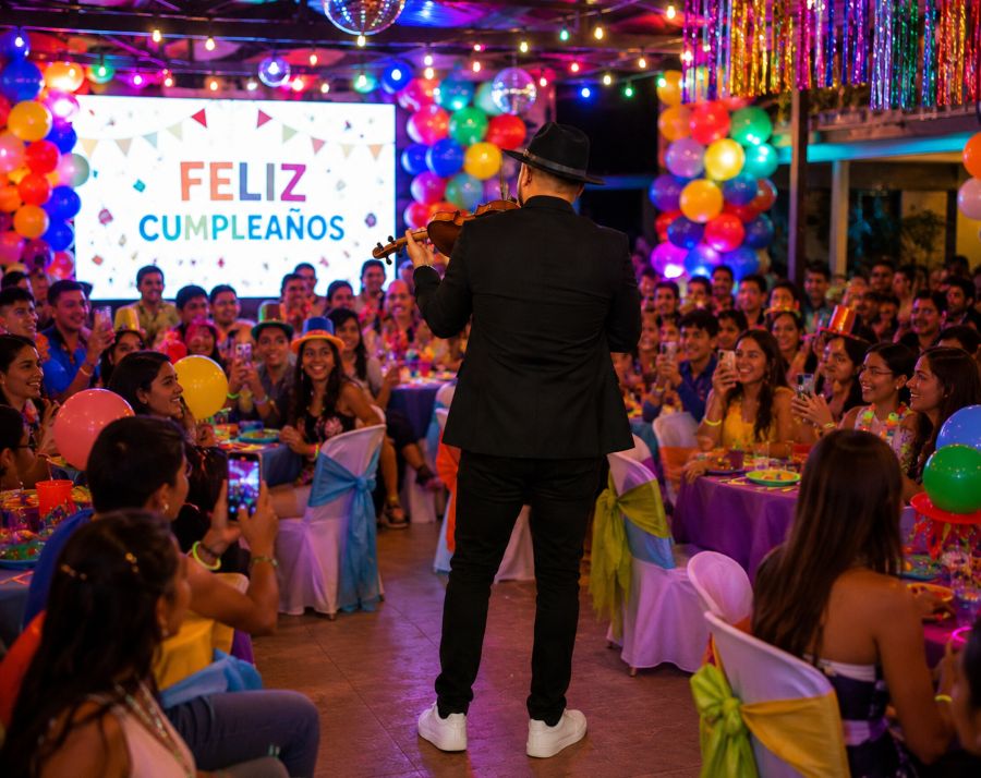 violinista medellin para cumpleaños
